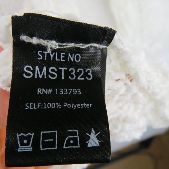 POL Sweater Womens Medium Open‎ Knit Cardigan Lightweight Boho SMST323 - Picture 5 of 9